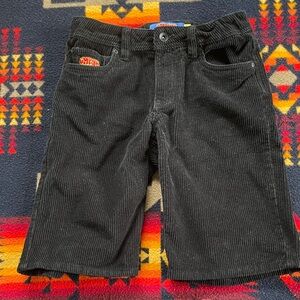 Empyre Black Corduroy shorts